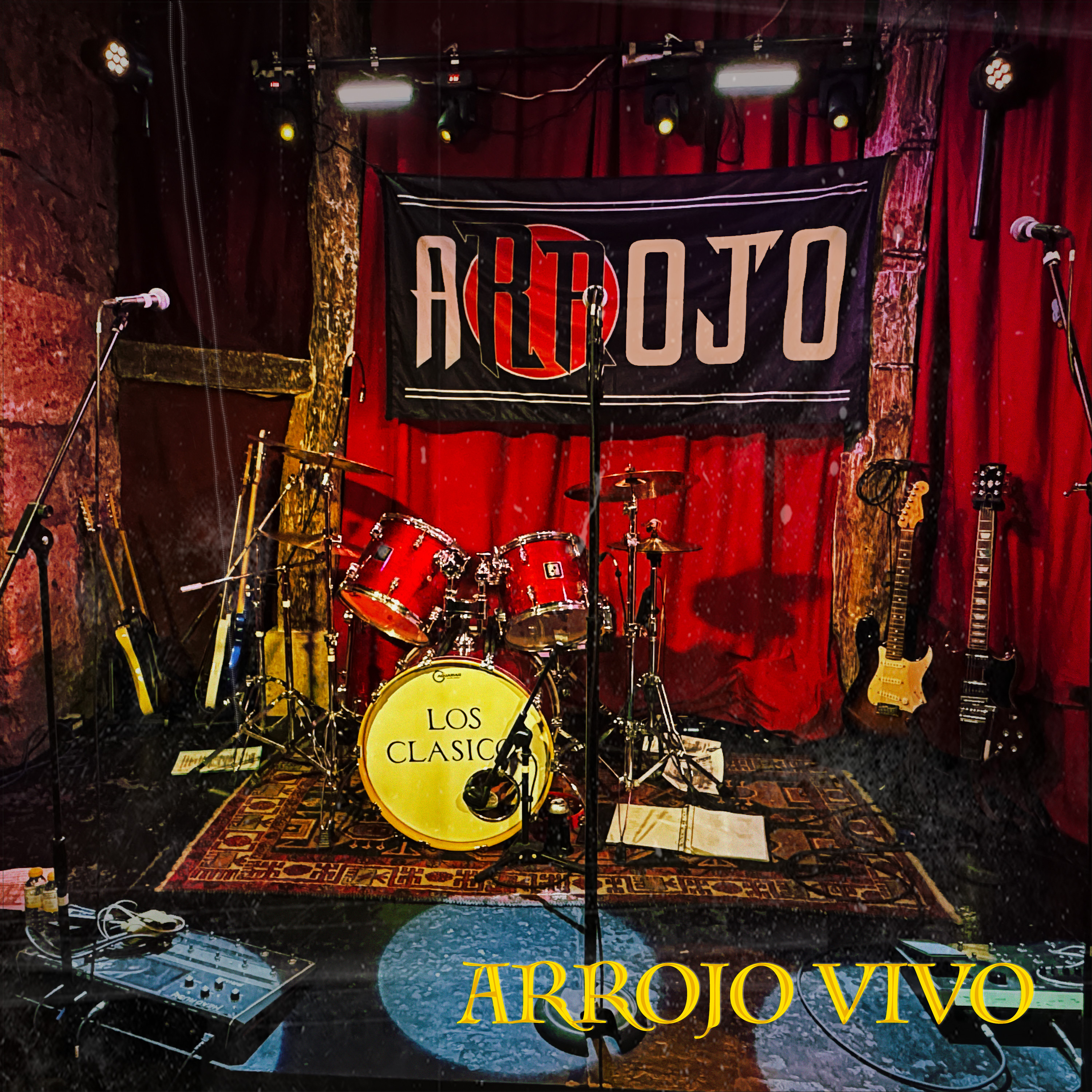 Portada del EP en directo Arrojo Vivo de Arrojo